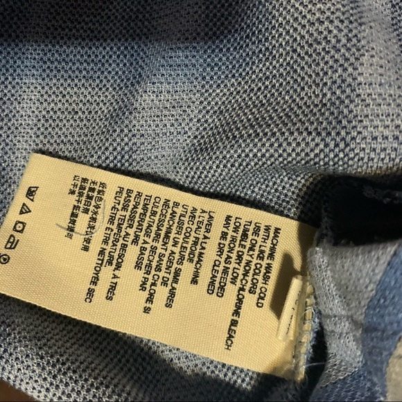 Free People Women’s Blue Diagonal Striped Tank - Picture 11 of 14